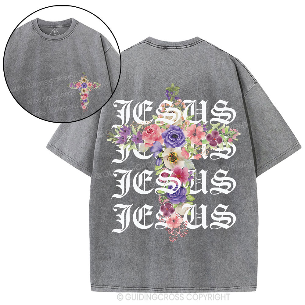 New-Sample Christian Washed T-Shirt Sale - GuidingCross