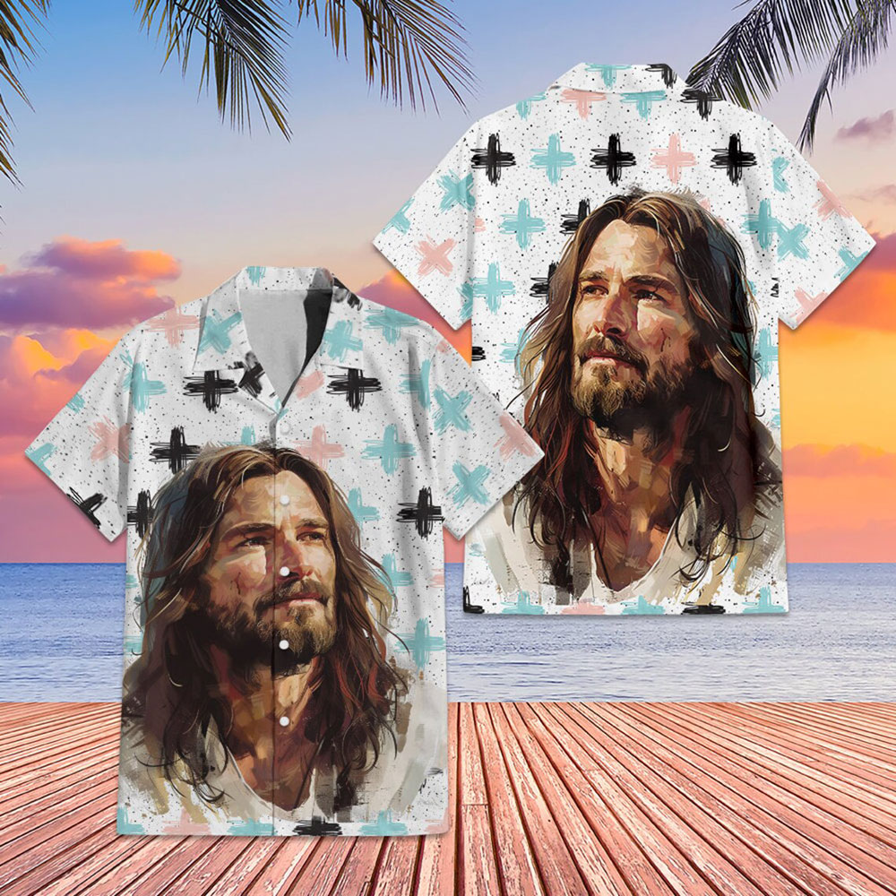 Jesus Cross Hawaiin Shirt