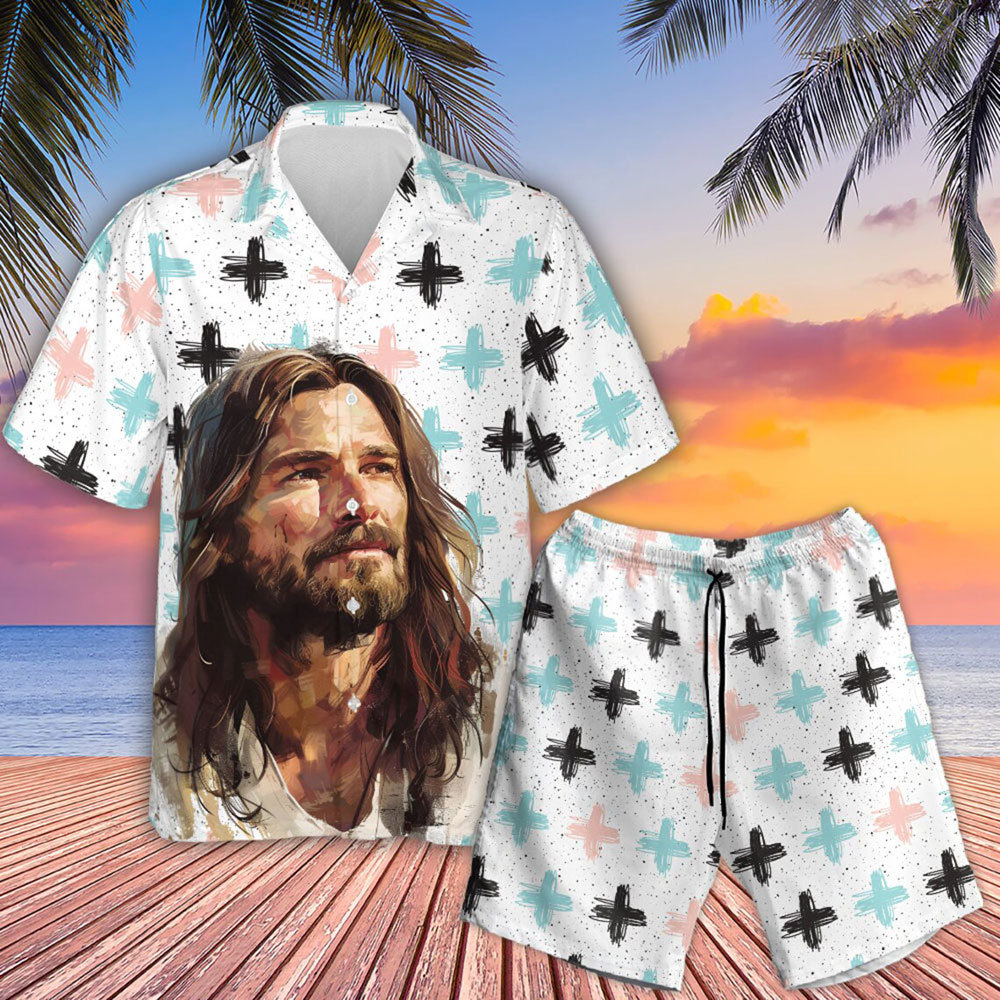 Jesus Cross Hawaiin Shirt
