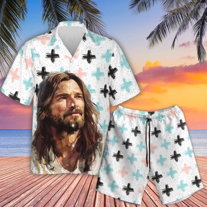 Jesus Cross Hawaiin Shirt