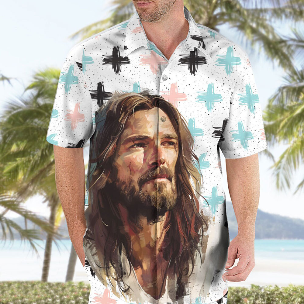 Jesus Cross Hawaiin Shirt
