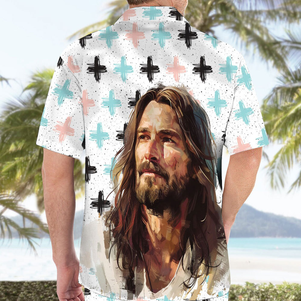 Jesus Cross Hawaiin Shirt