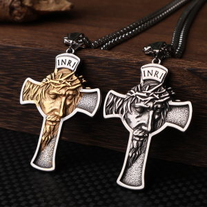 Image of Jesus Cross Necklace