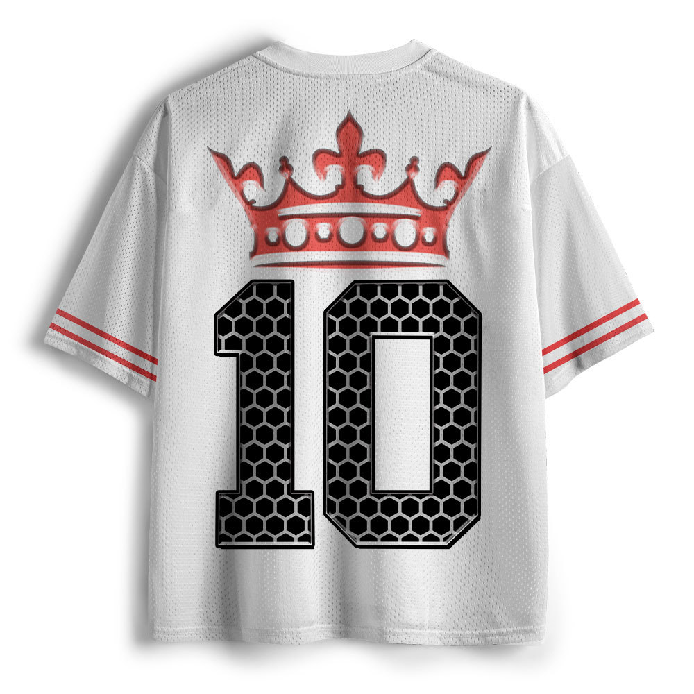 Jesus Crown Christian Mesh Jersey