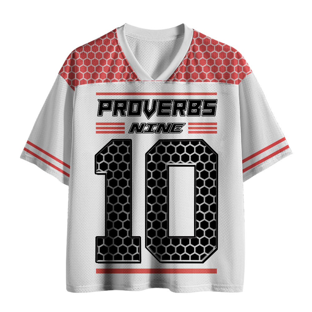 Jesus Crown Christian Mesh Jersey