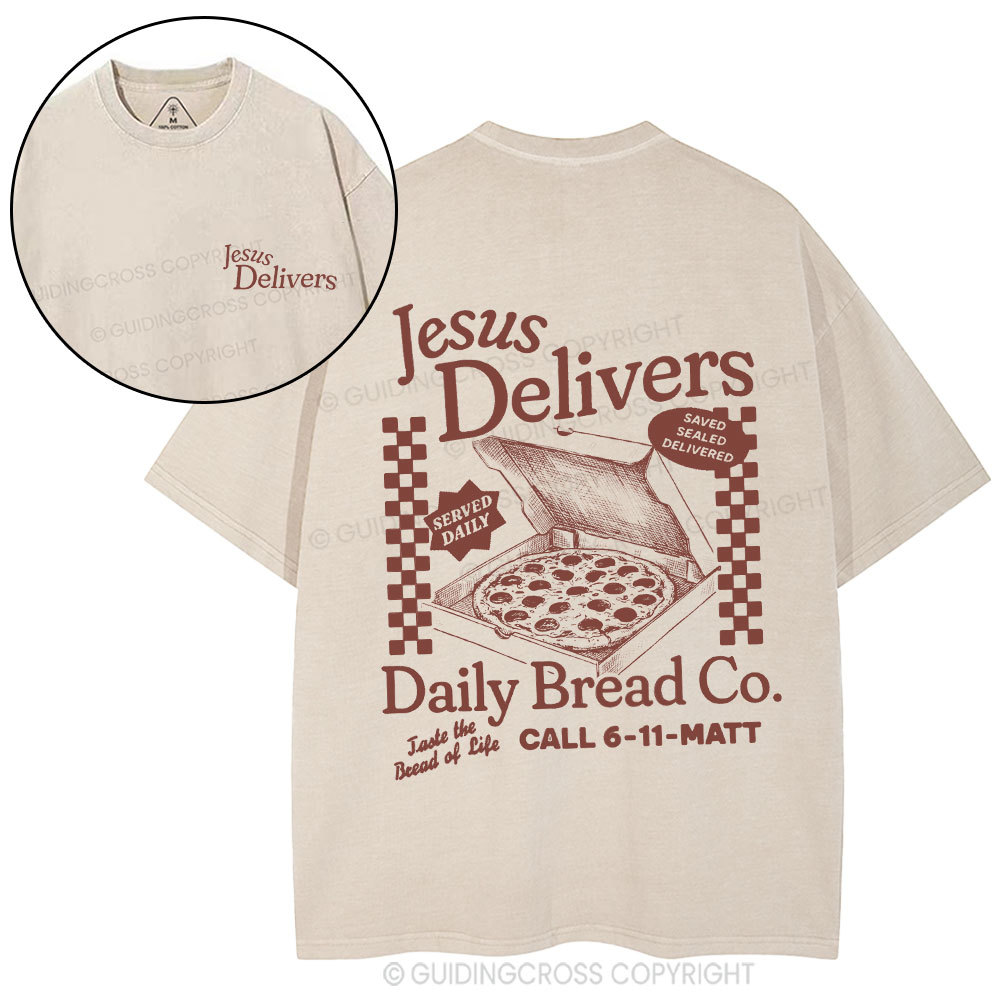 New-Sample Christian Washed T-Shirt Sale - GuidingCross