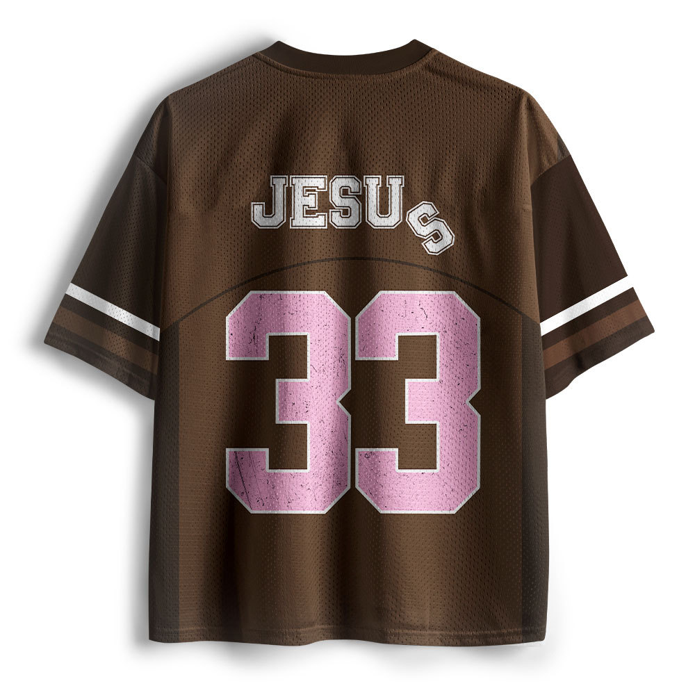 Jesus Did It Christian Mesh Jersey