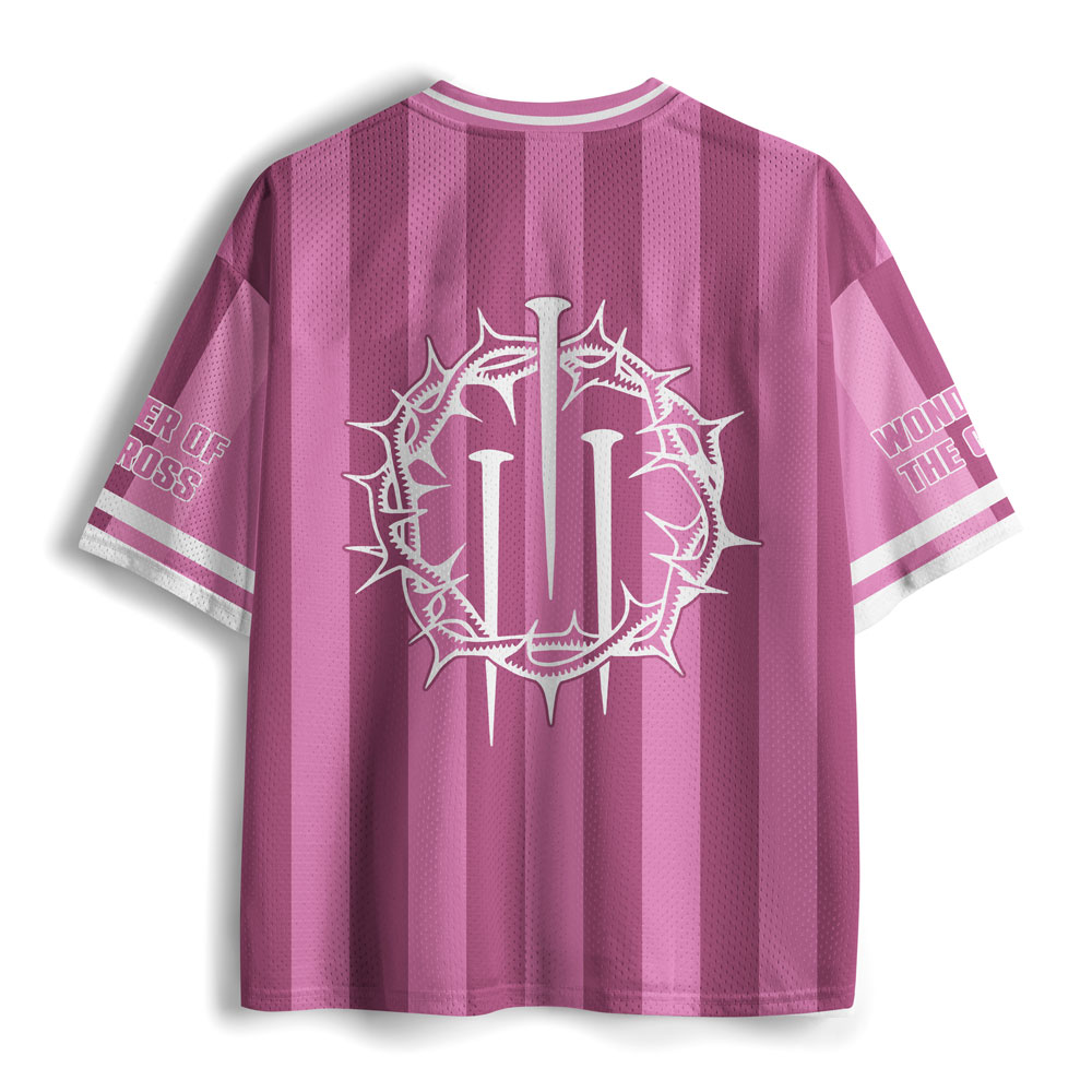Jesus Did It Christian Mesh Jersey