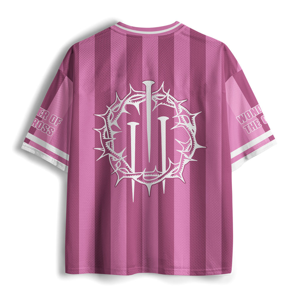 Jesus Did It Christian Mesh Jersey