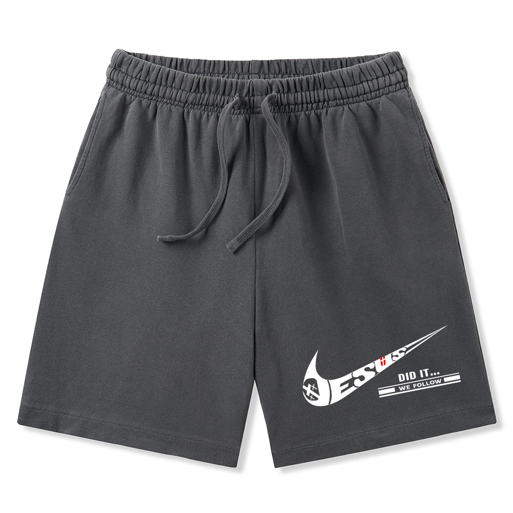 Faith Can Move Mountians Christian Performance Shorts Sale - GuidingCross