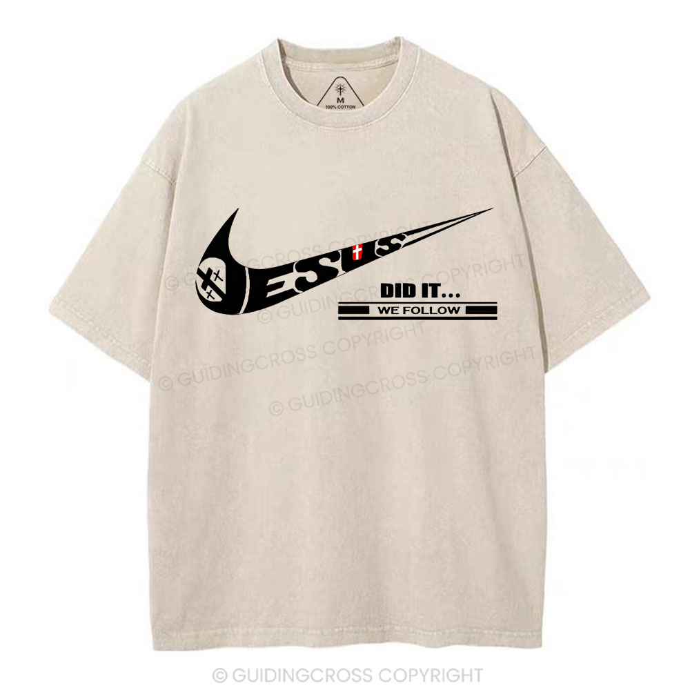 jesus did it nike shirt
