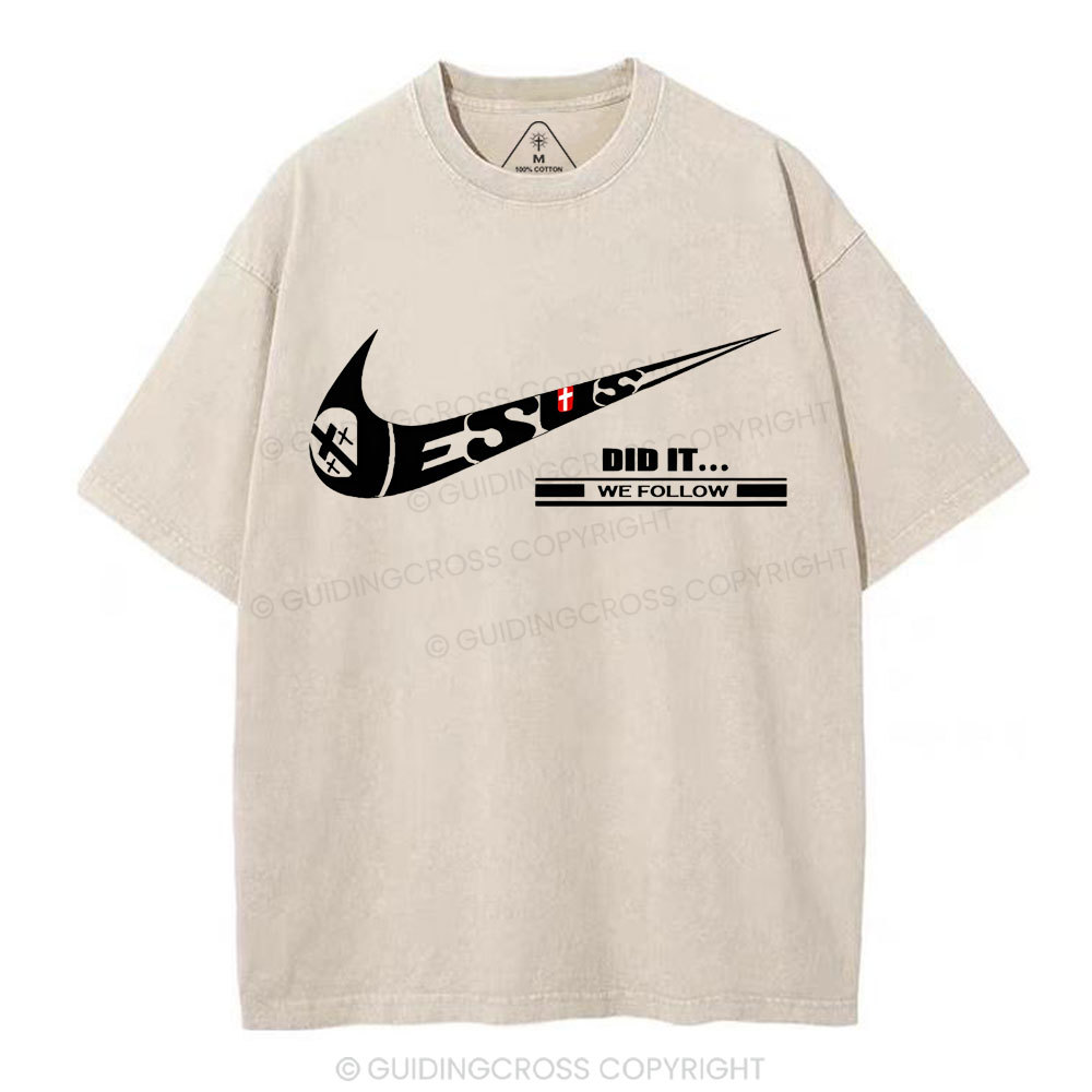 sample washed T-Shirt Sale - GuidingCross