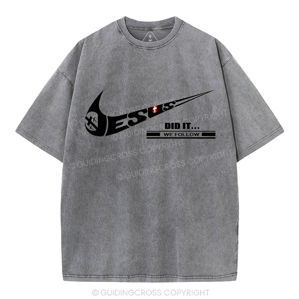 jesus did it nike shirt