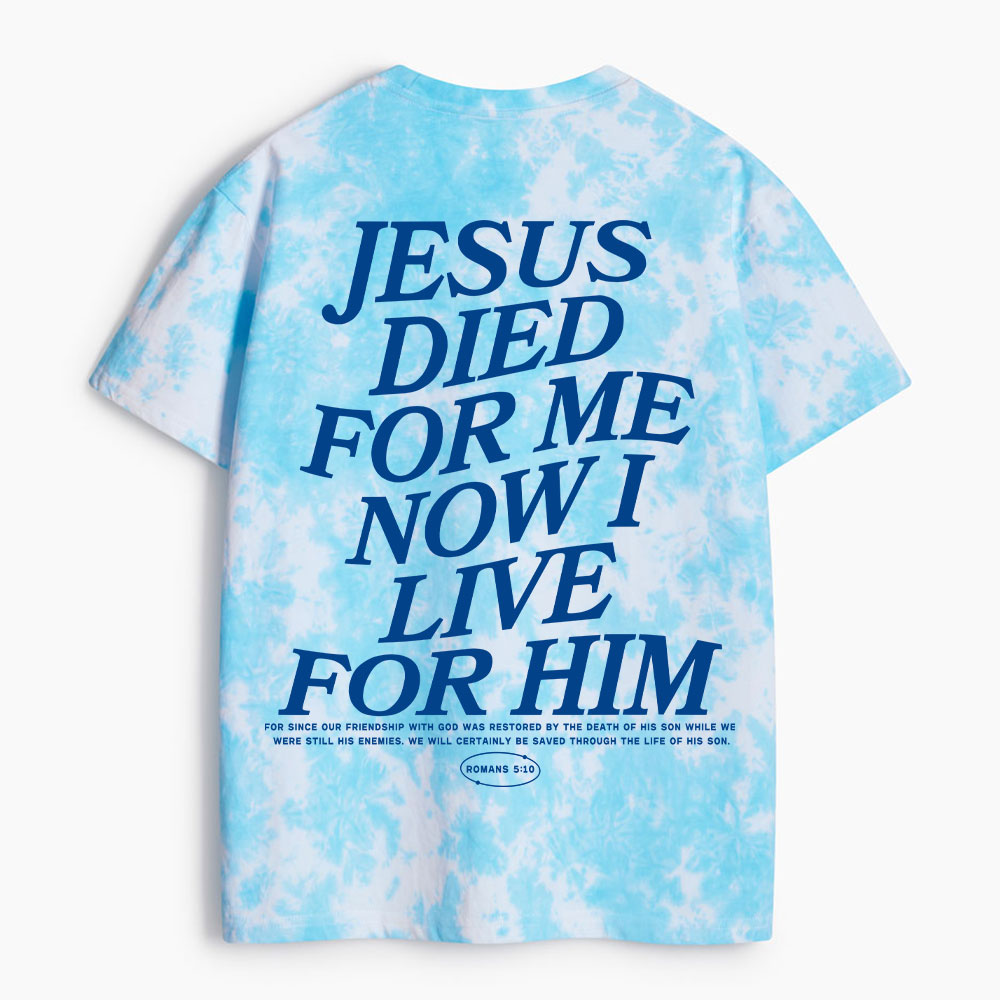 Be Not Afraid Christian Heavy Cotton Tie Dye T-Shirt Sale - GuidingCross