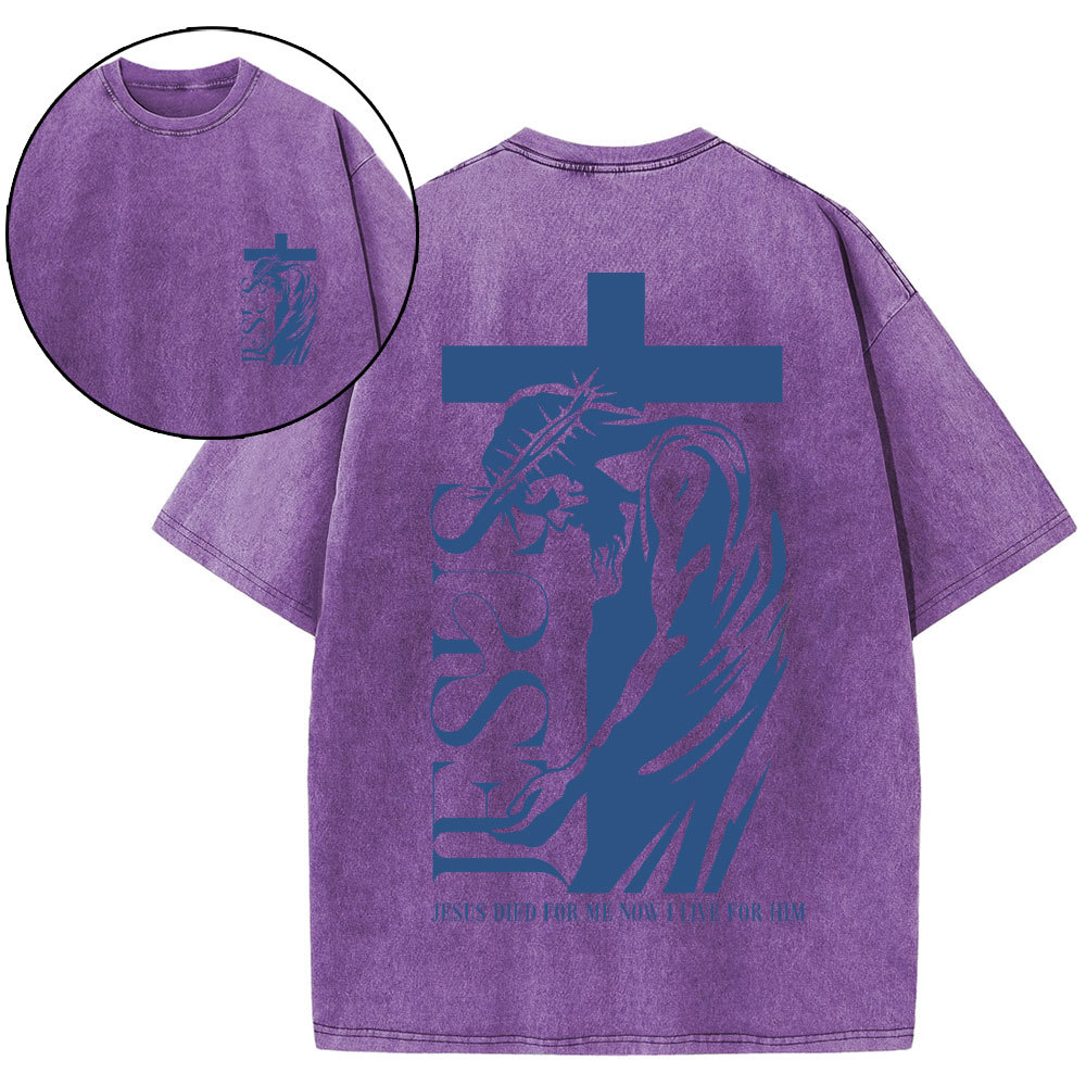 Double-Sided Vintage Washed Christian Sample T-Shirt Sale - GuidingCross