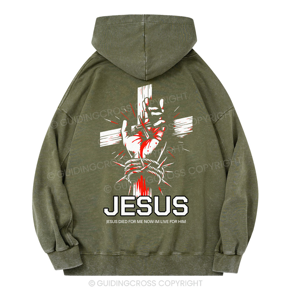 Transformed Christian Washed Hoodie Sale - GuidingCross