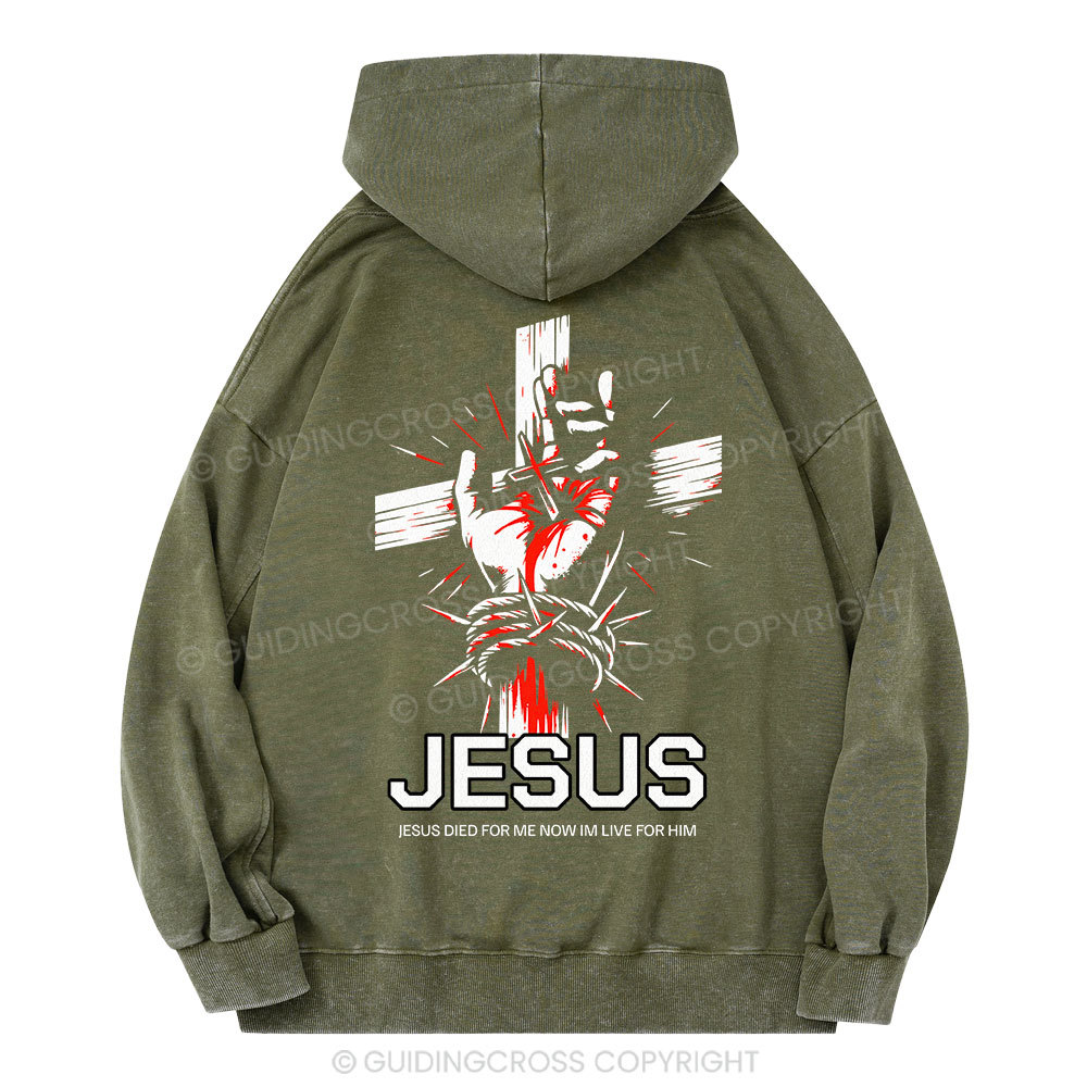 Transformed Christian Washed Hoodie Sale - GuidingCross