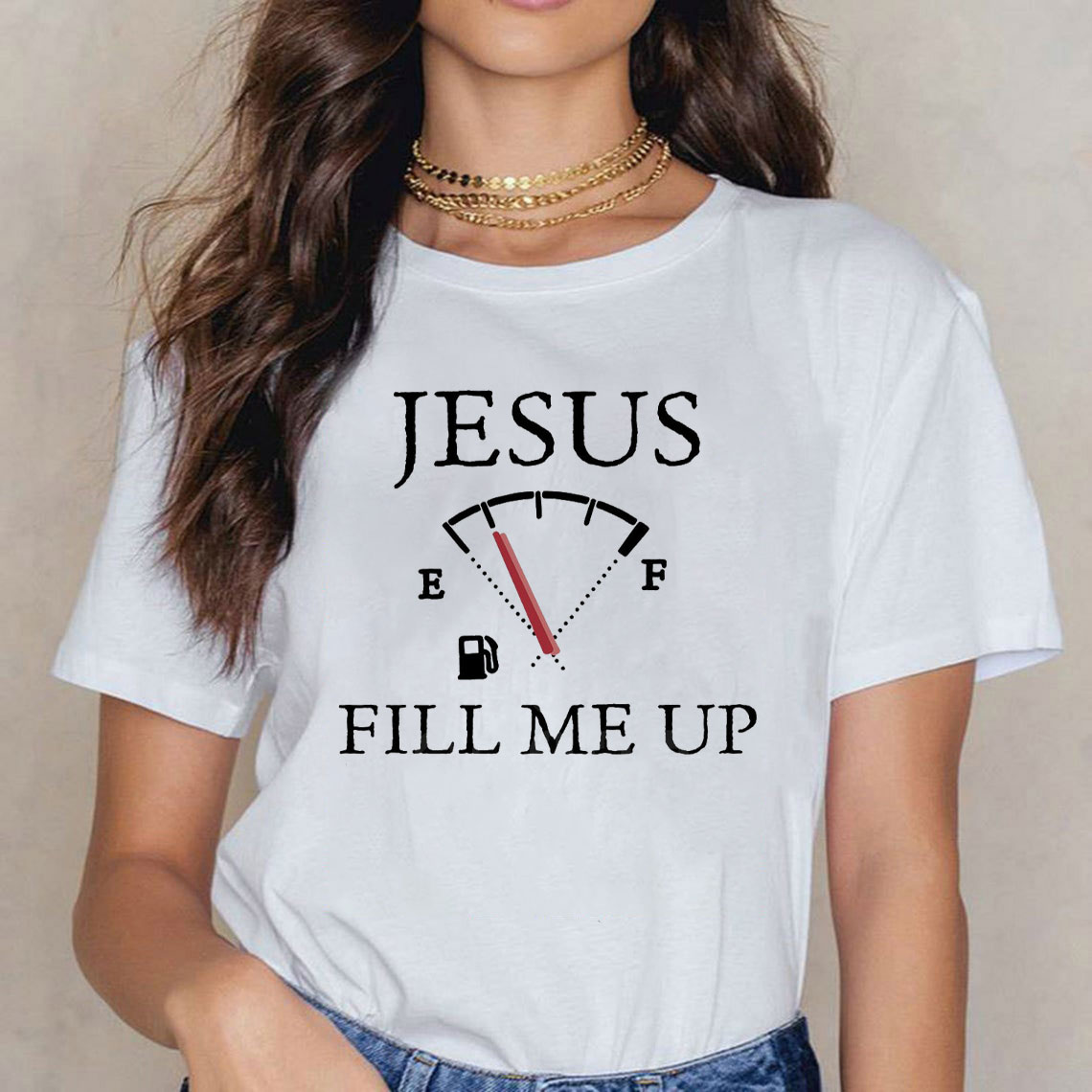 Jesus Fill Me Up Christian T-Shirt