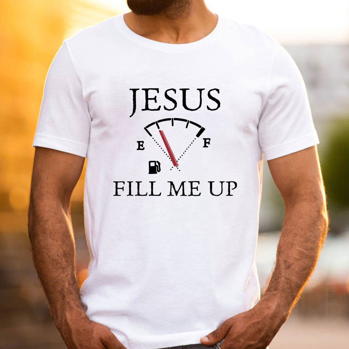 Jesus Fill Me Up Christian T-Shirt