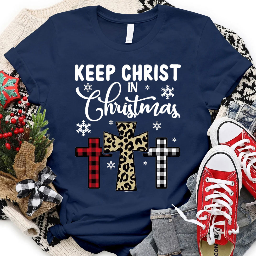 Keep Christ In Christmas Christian T-Shirt