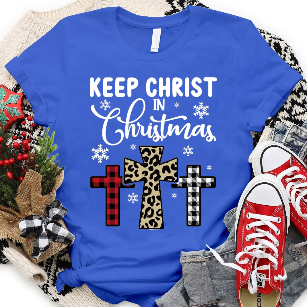 Keep Christ In Christmas Christian T-Shirt