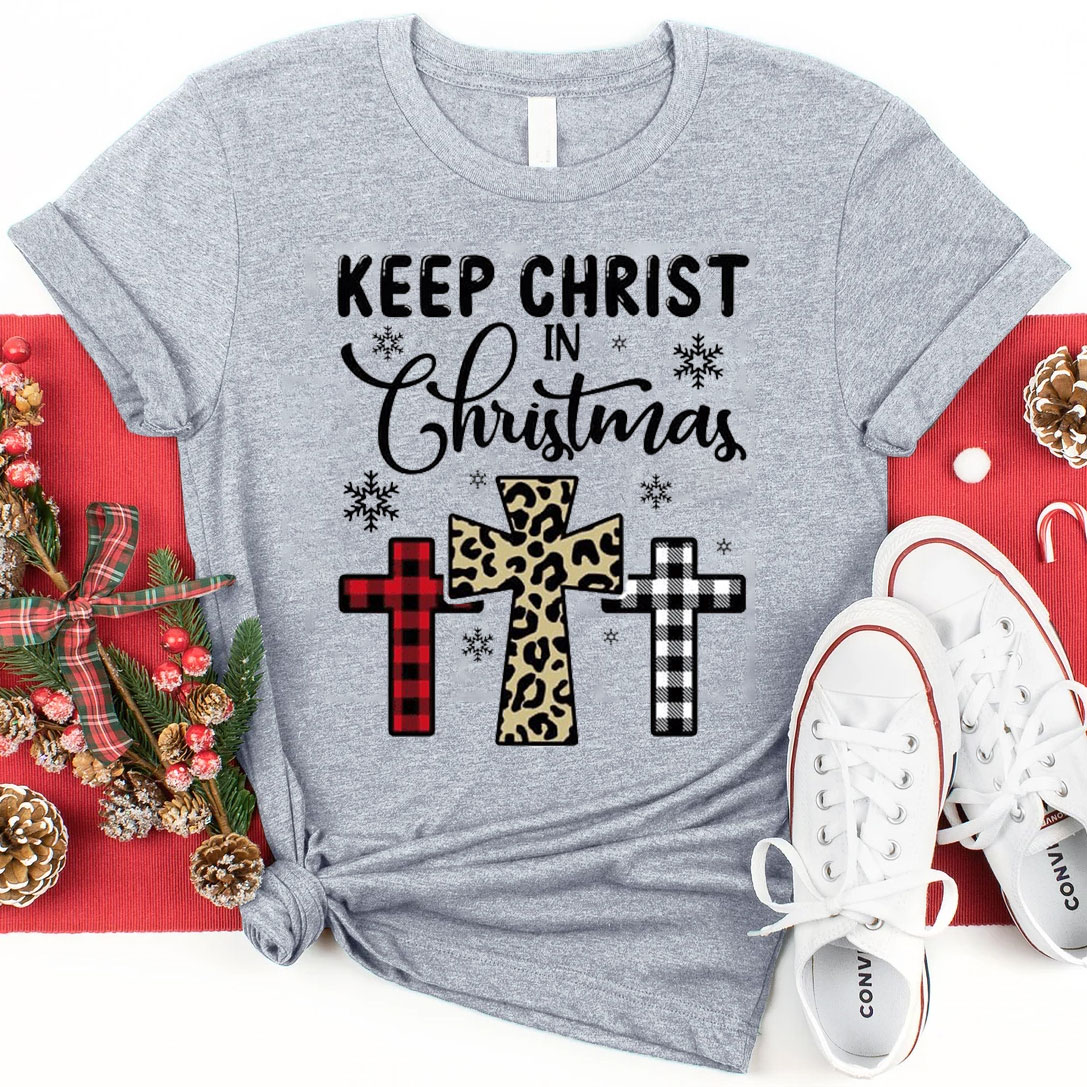 Keep Christ In Christmas Christian T-Shirt