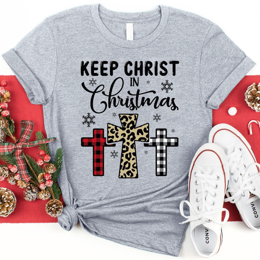Keep Christ In Christmas Christian T-Shirt