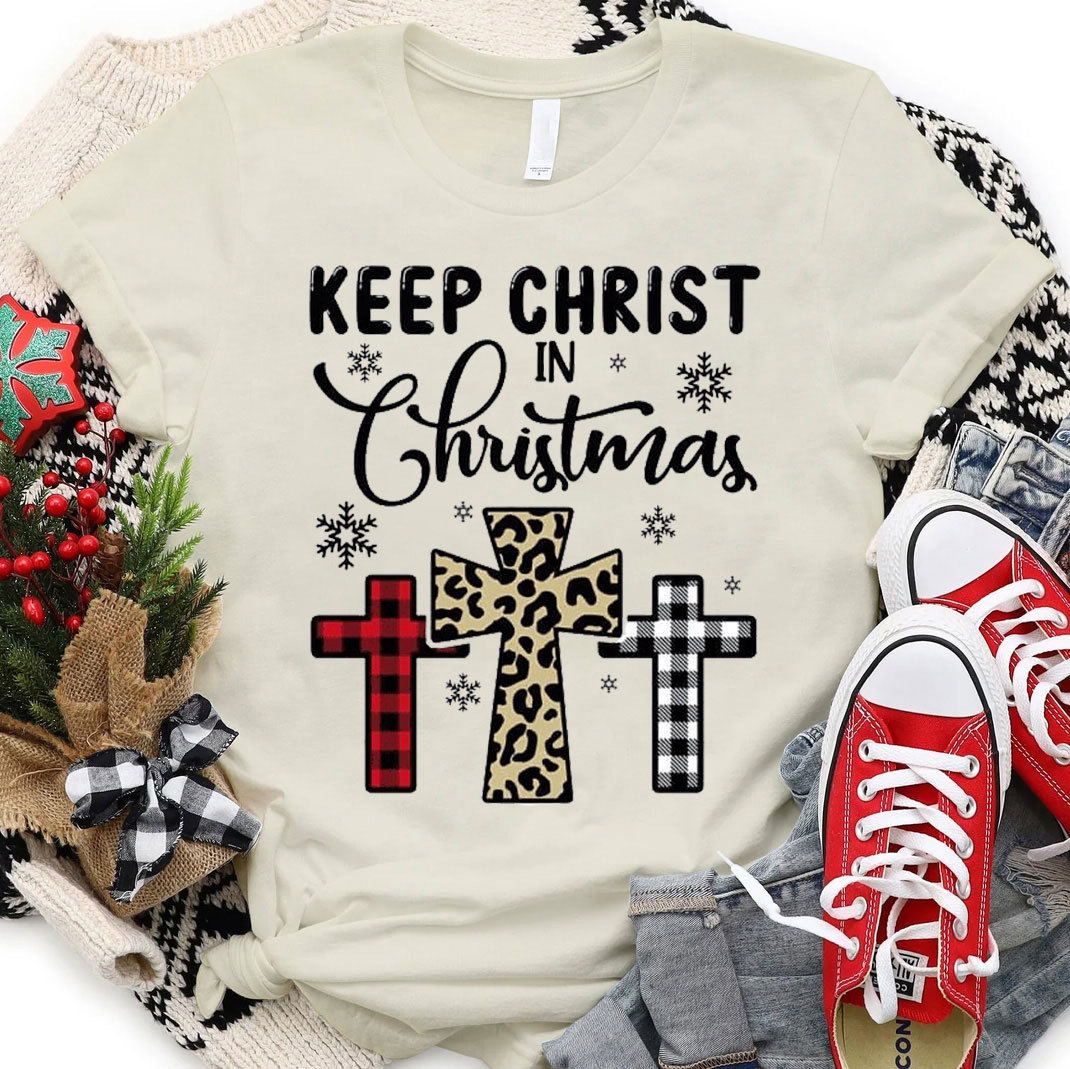 Keep Christ In Christmas Christian T-Shirt