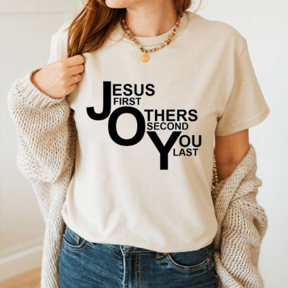 Jesus First Christian T-Shirt