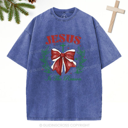 Jesus For The Reason Chritian Washed T-Shirt