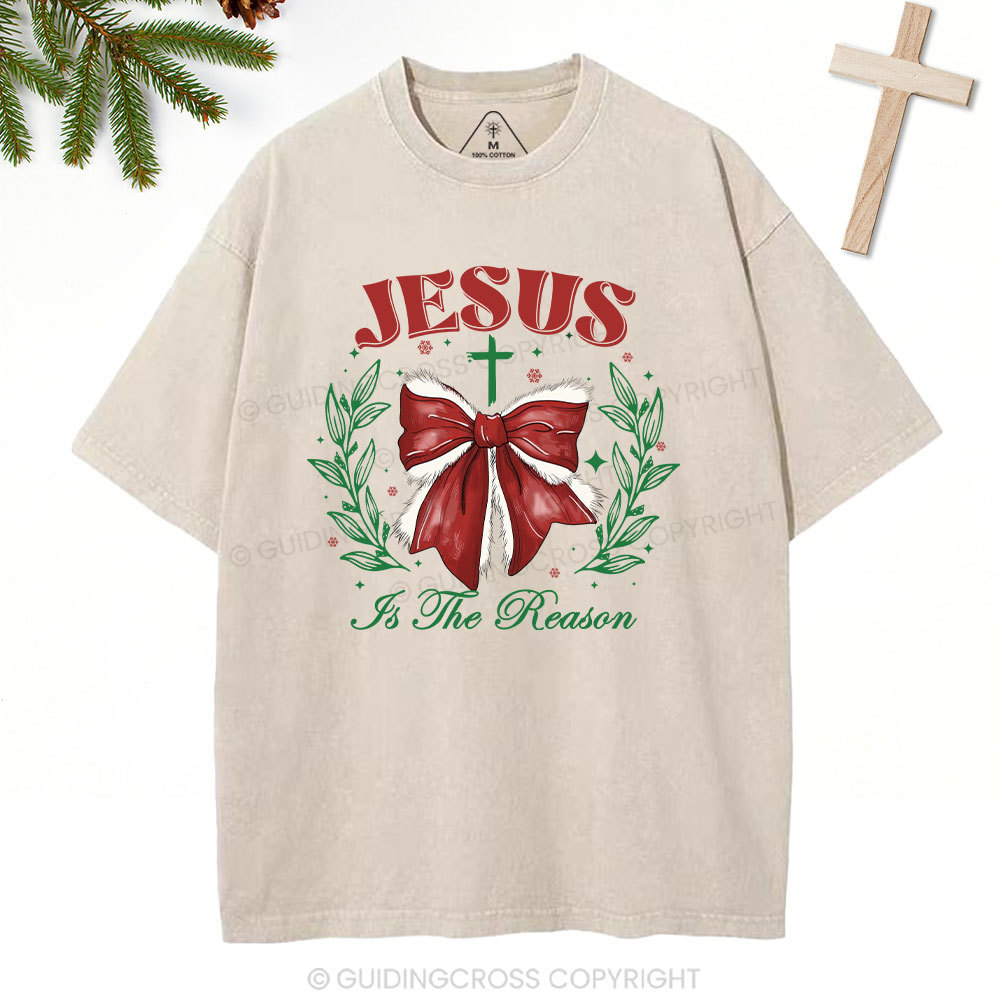 Jesus For The Reason Chritian Washed T-Shirt