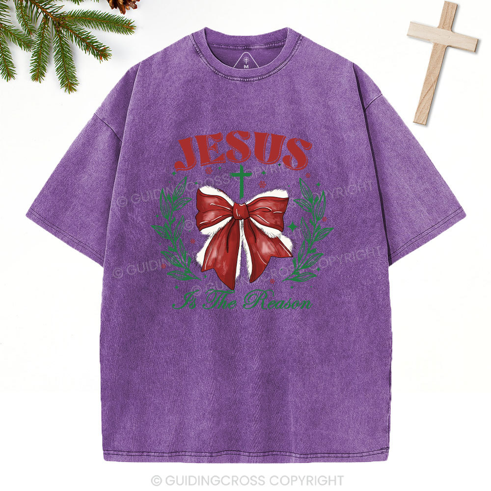 Jesus For The Reason Chritian Washed T-Shirt