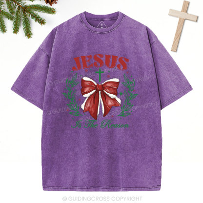 Jesus For The Reason Chritian Washed T-Shirt