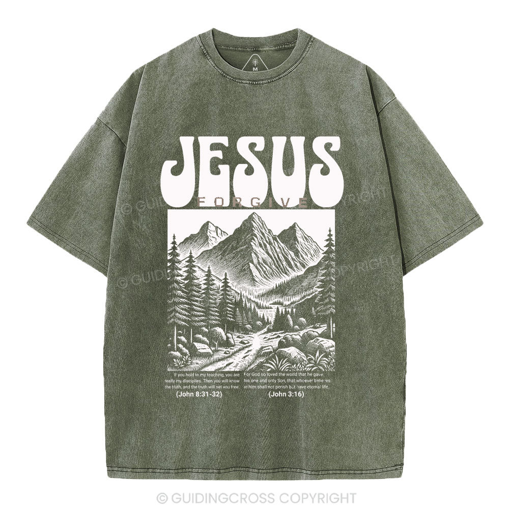 New-Sample Christian Washed T-Shirt Sale - GuidingCross