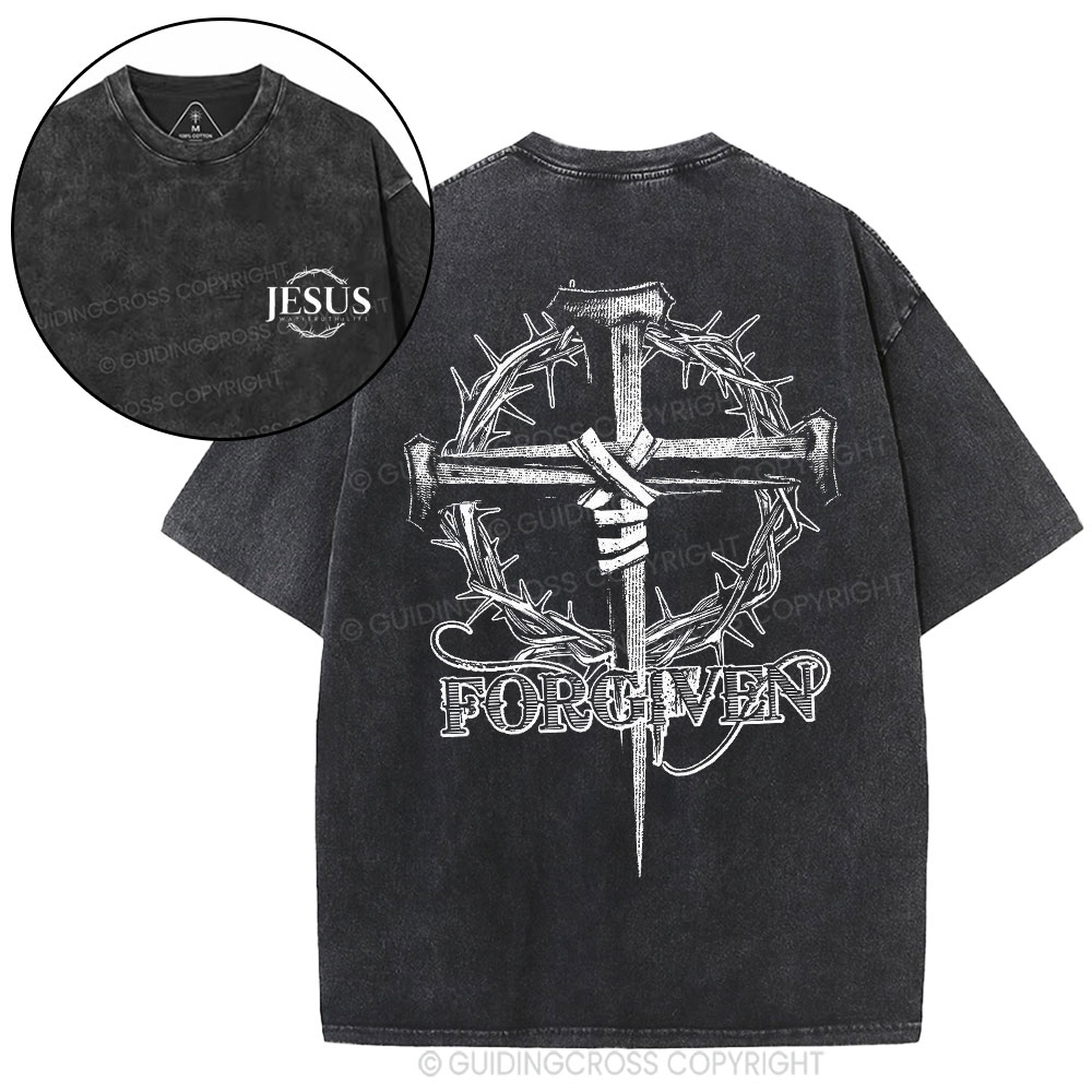 New-Sample Christian Washed T-Shirt Sale - GuidingCross