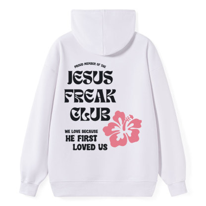 Jesus Frear Club Classic Christian Hoodie
