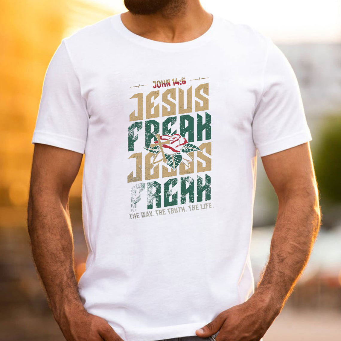 Jesus Free Jesus Freak Christian T-Shirt