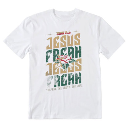 Jesus Free Jesus Freak Christian T-Shirt