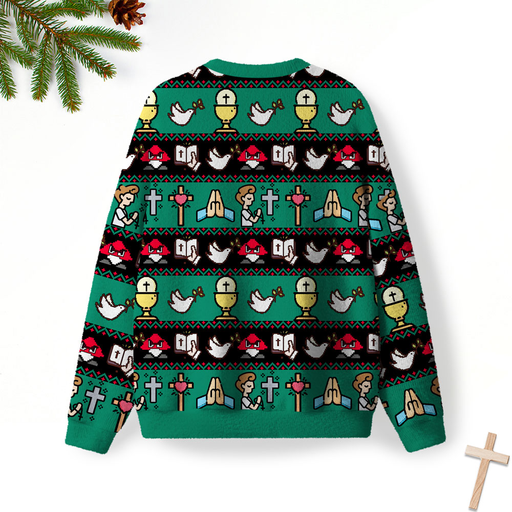 Jesus Game Christian Lightweight Sweater