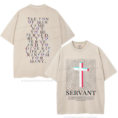 Jesus Gave His Life As A Ransom For Many Christian Washed T-Shirt
