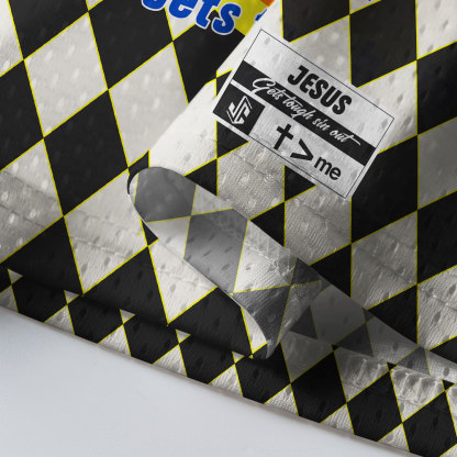 Jesus Gets Tough Sin Out Christian Mesh Jersey