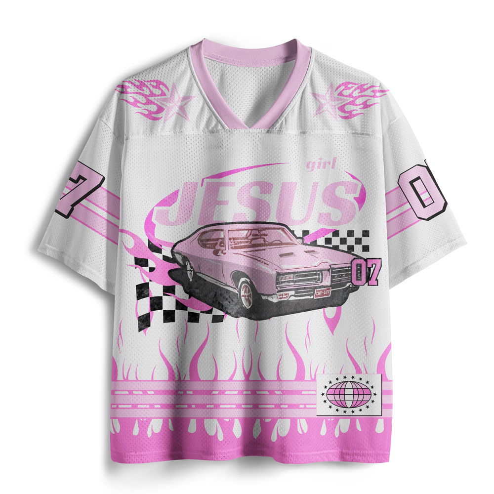 Jesus Girl Christian Mesh Jersey