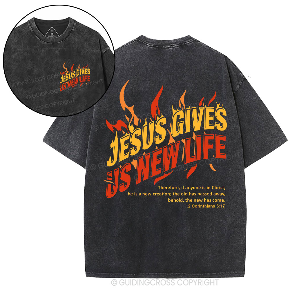 New-Sample Christian Washed T-Shirt Sale - GuidingCross