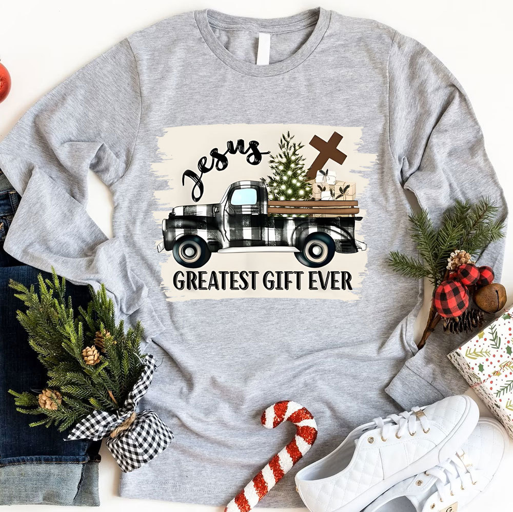 Jesus Greatest Gift Ever Long Sleeve T-Shirt