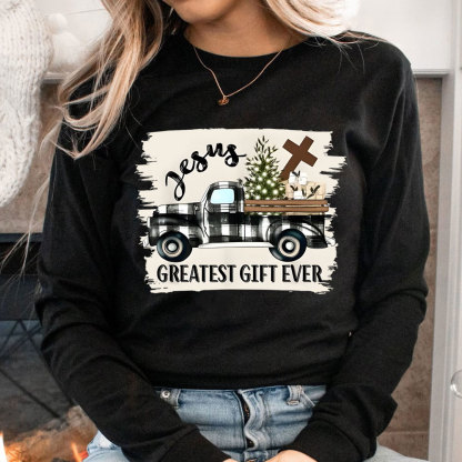Jesus Greatest Gift Ever Long Sleeve T-Shirt