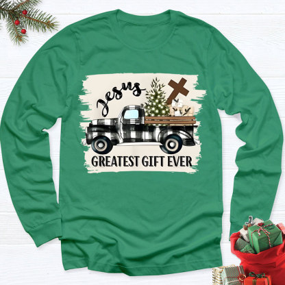 Jesus Greatest Gift Ever Long Sleeve T-Shirt