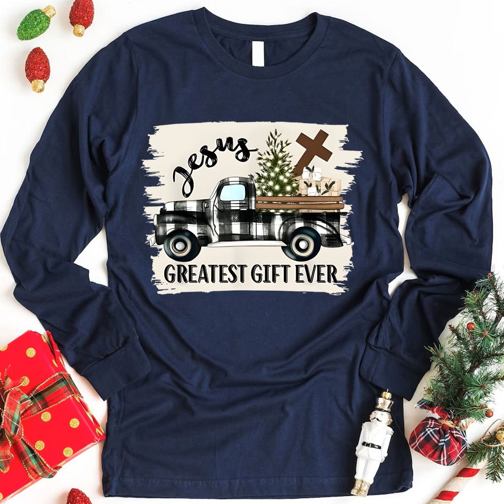 Jesus Greatest Gift Ever Long Sleeve T-Shirt