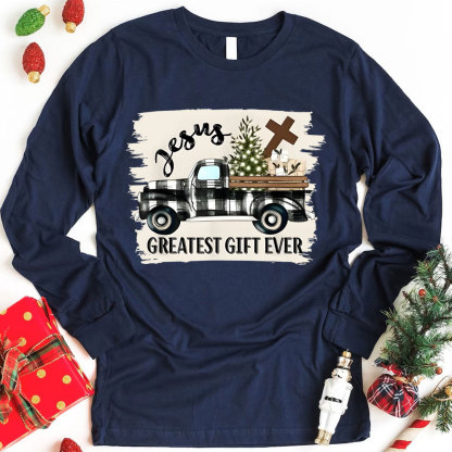 Jesus Greatest Gift Ever Long Sleeve T-Shirt