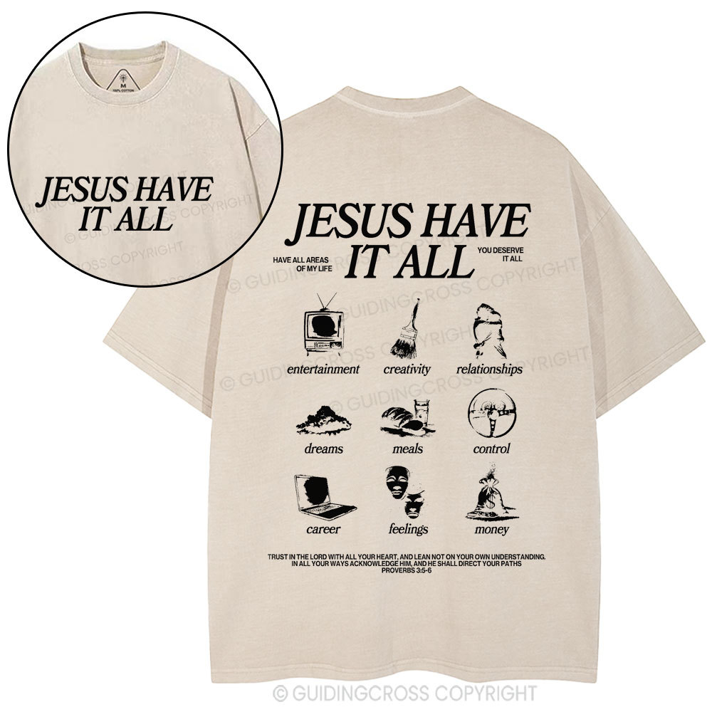 New-Sample Christian Washed T-Shirt Sale - GuidingCross