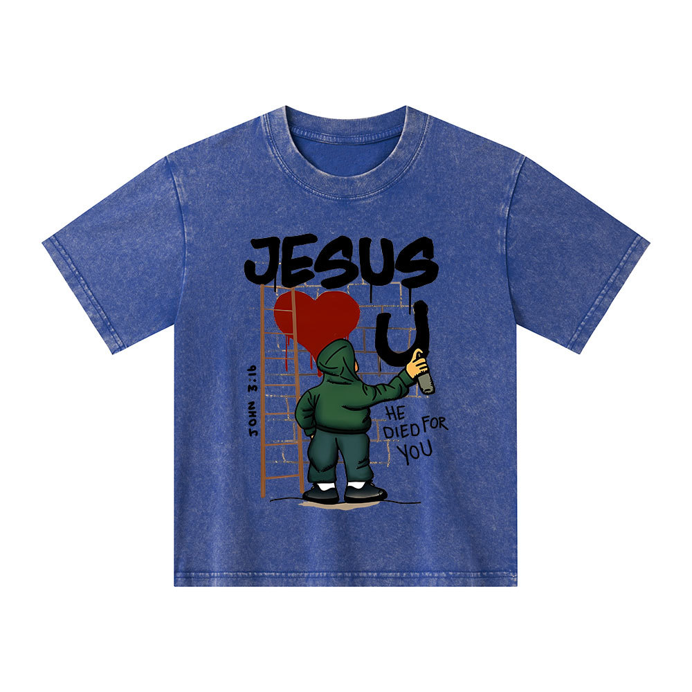 Sample Kid Washed T-Shirt Sale - GuidingCross